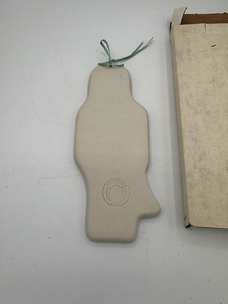 Vtg Hsrtstone Pottery Nutcracker Stonware Cookie Mold