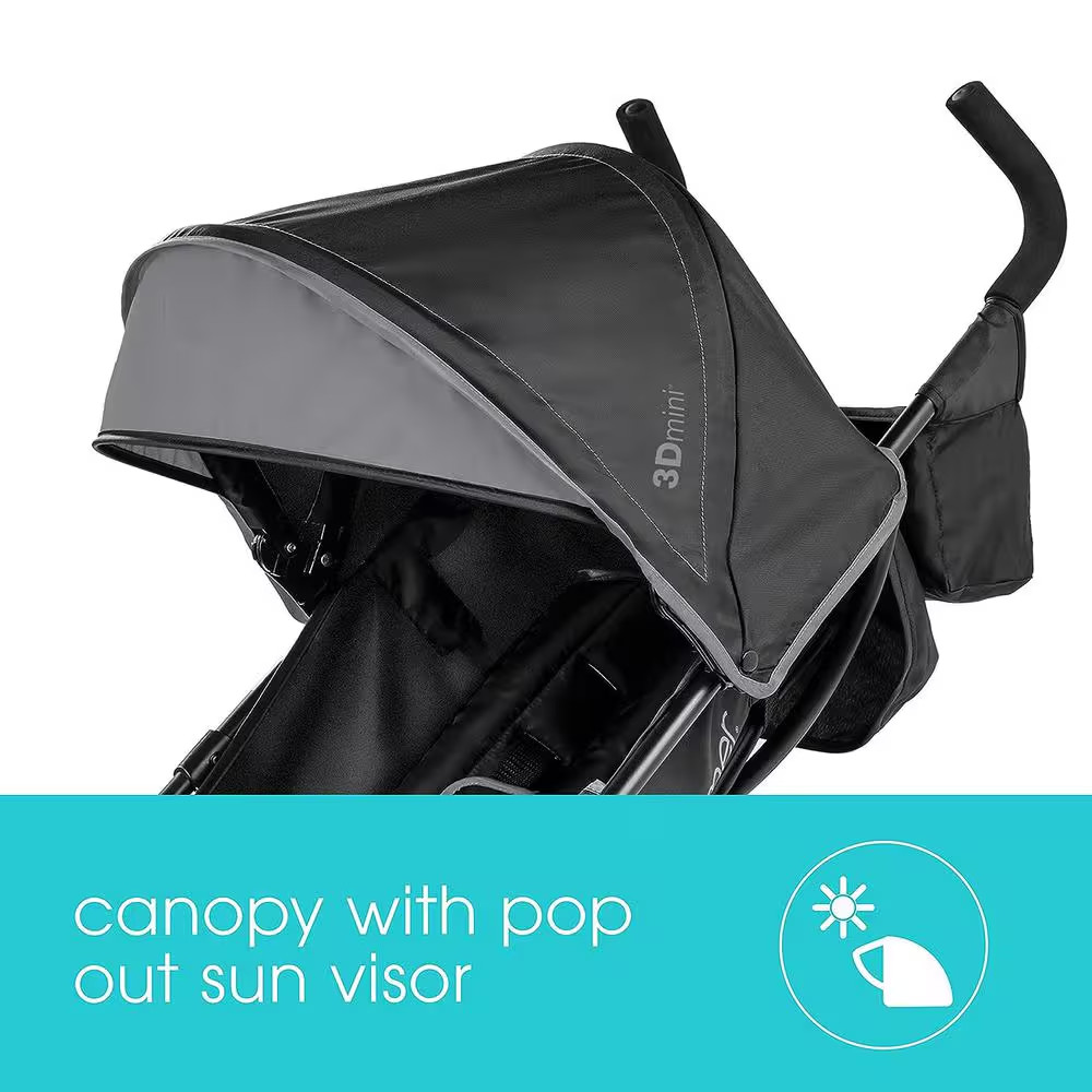 3D Mini Stroller in Gray