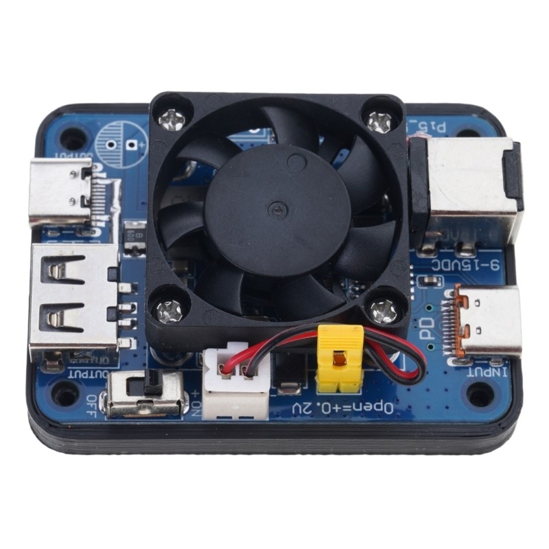 Stable 5V5A Power Supply Module with PD Input for RPI 5 Development Boards