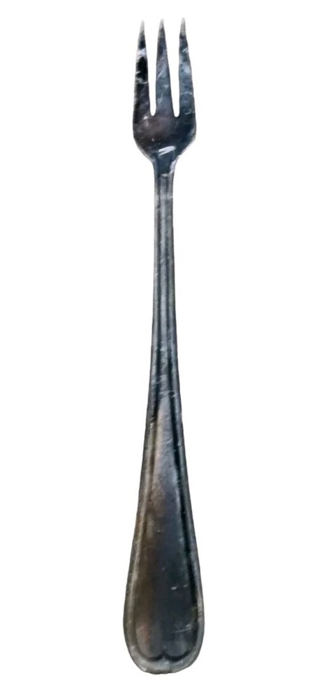 Vintage LS Co. Silver Plated D.S. Pickle Fork