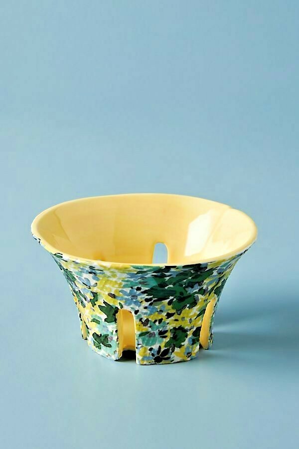 Anthropologie Appoline Stoneware Berry Basket