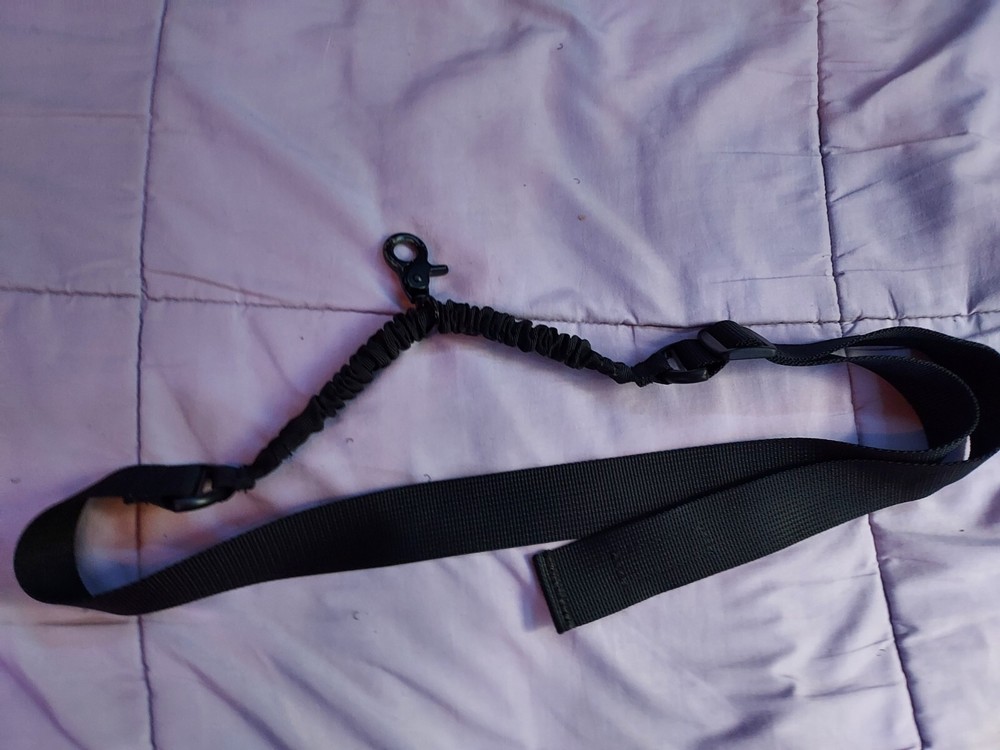 Tactical Adjustable 1 Point Rifle Gun Sling Strap