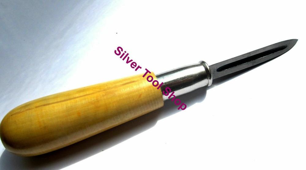 Triangle Scraper with handle for scrapping out metal solder uneven surfaces
