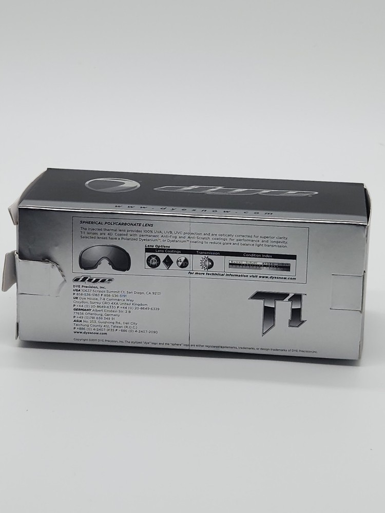 Dye T1 Replacement Lens