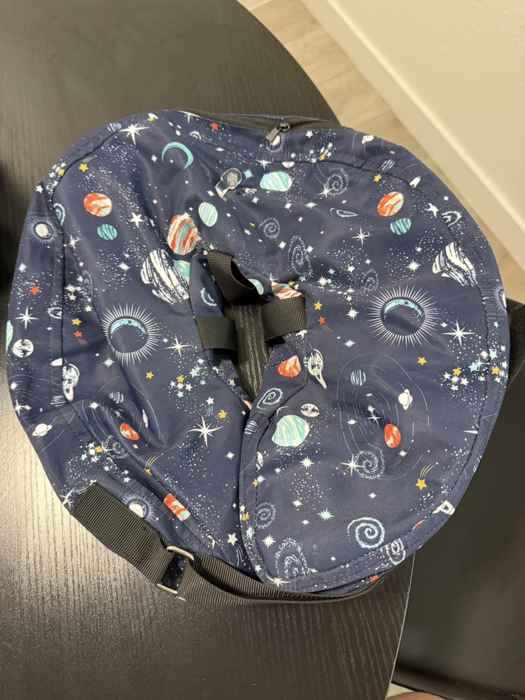 QIYADIN Soft Cat Recovery Collar Planet Pattern Space Print Size Medium NEW