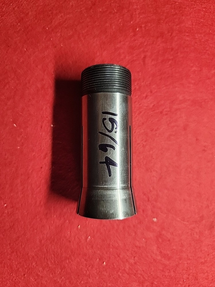 Q.A 5C Collet 15/64" W/ Internal Threads