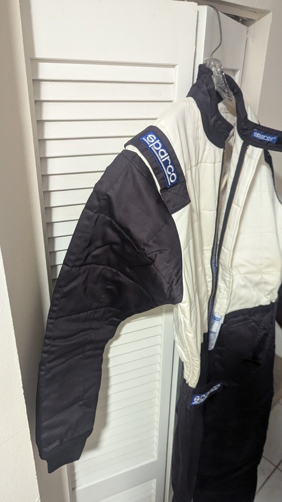 Sparco Suit Jade Medium | Black/White