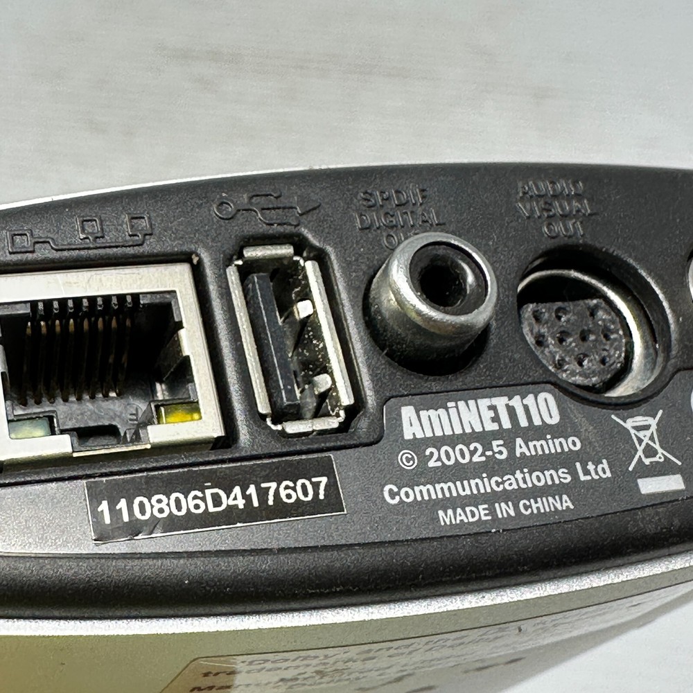 Amino AmiNET110 IPTV Video Decoder Box