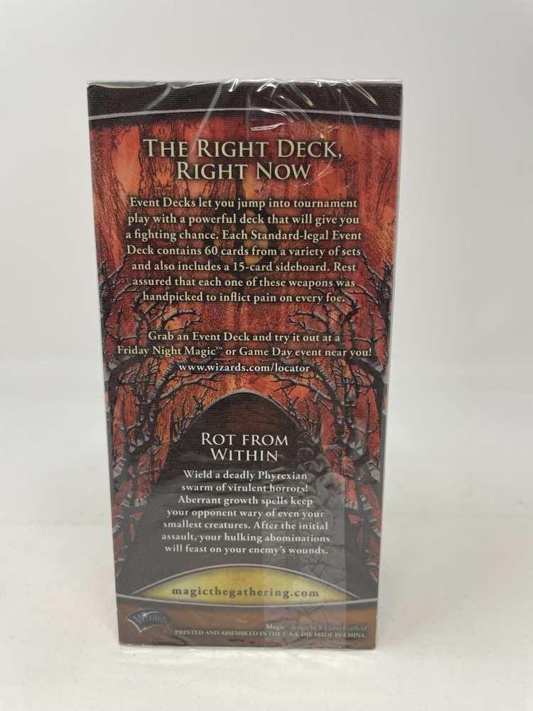 MTG Magic the Gathering New Phyrexia - Event Deck - Rot from Within