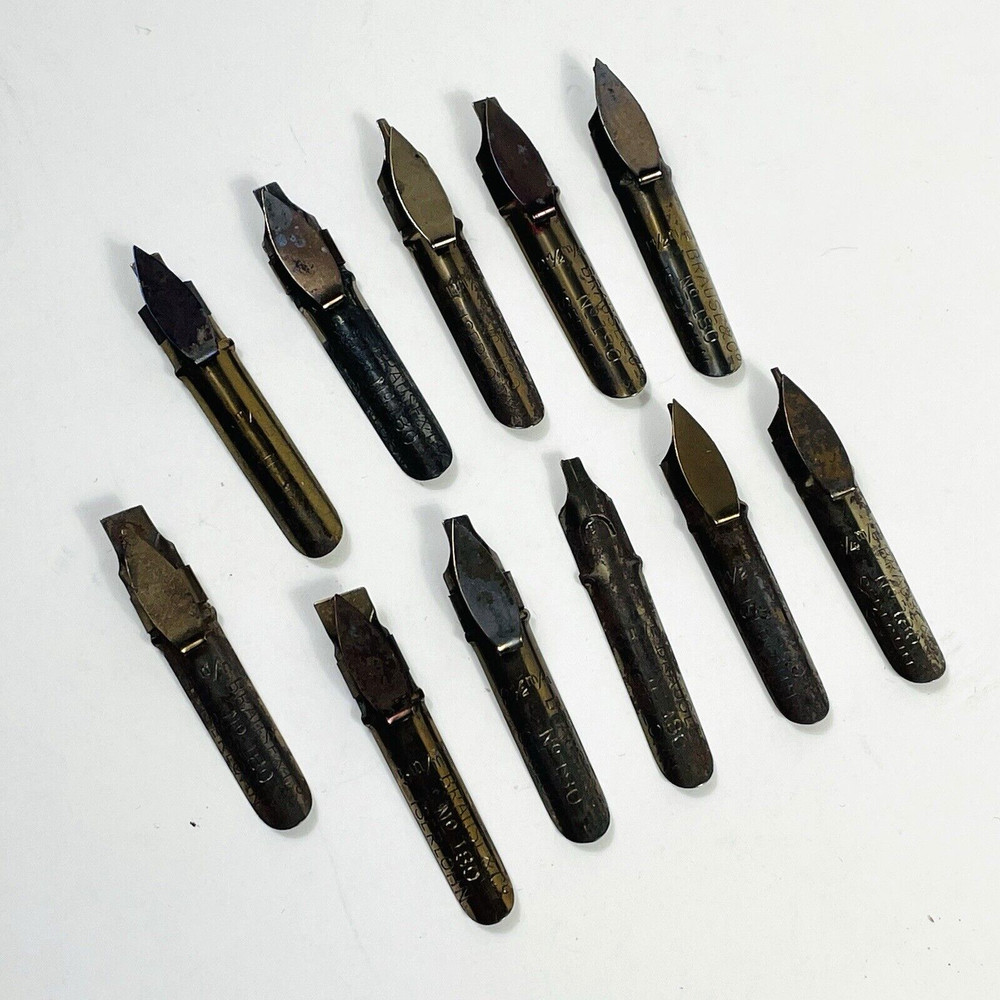 11 Brause and Co Iserlohn No.180 EF nibs