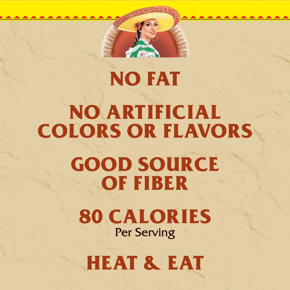 8 Pack No Fat Traditional Refried Beans 16 oz.