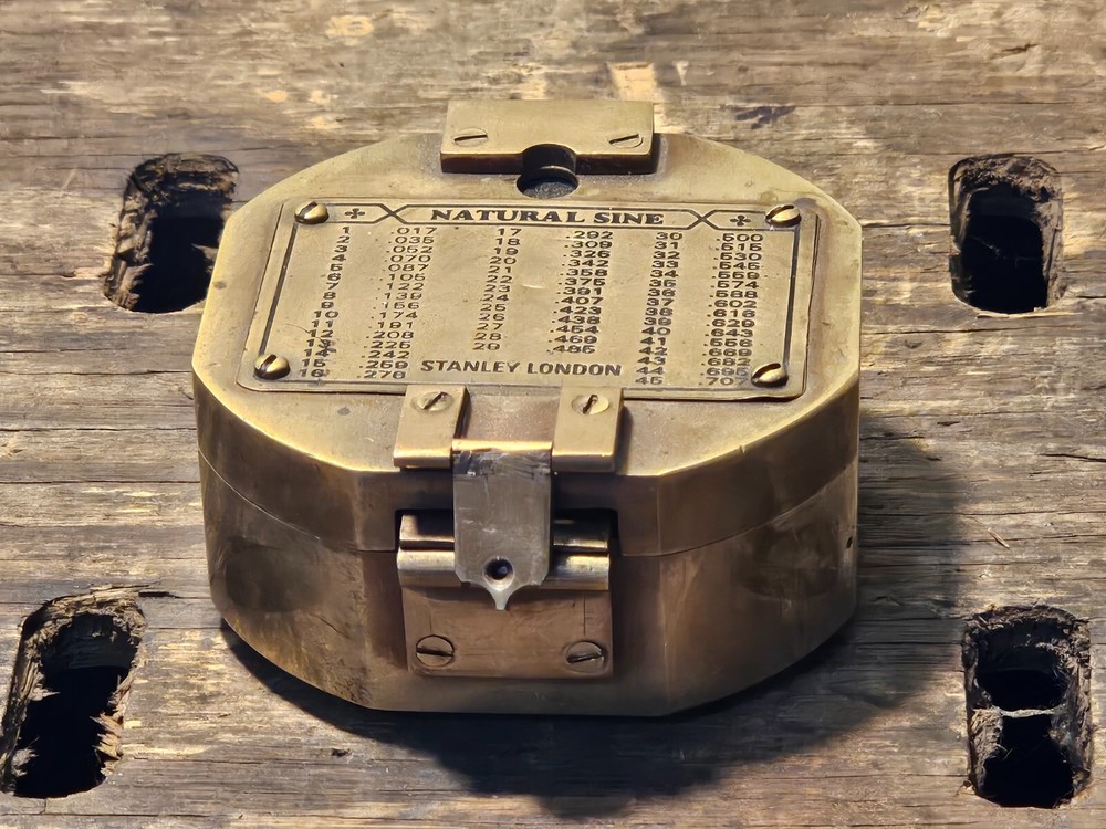 Stanley London Brass Compass