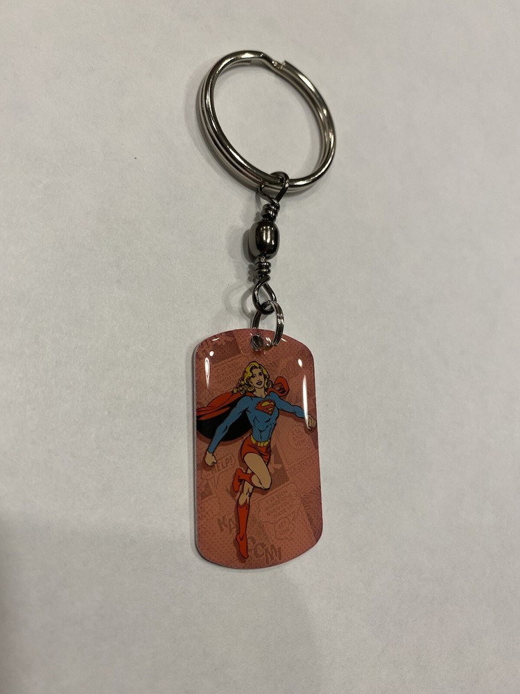 Supergirl Keychain