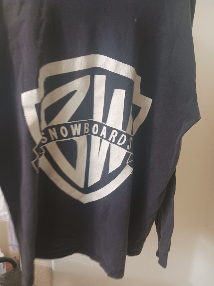 Original Black And White Snowboards Tshirt