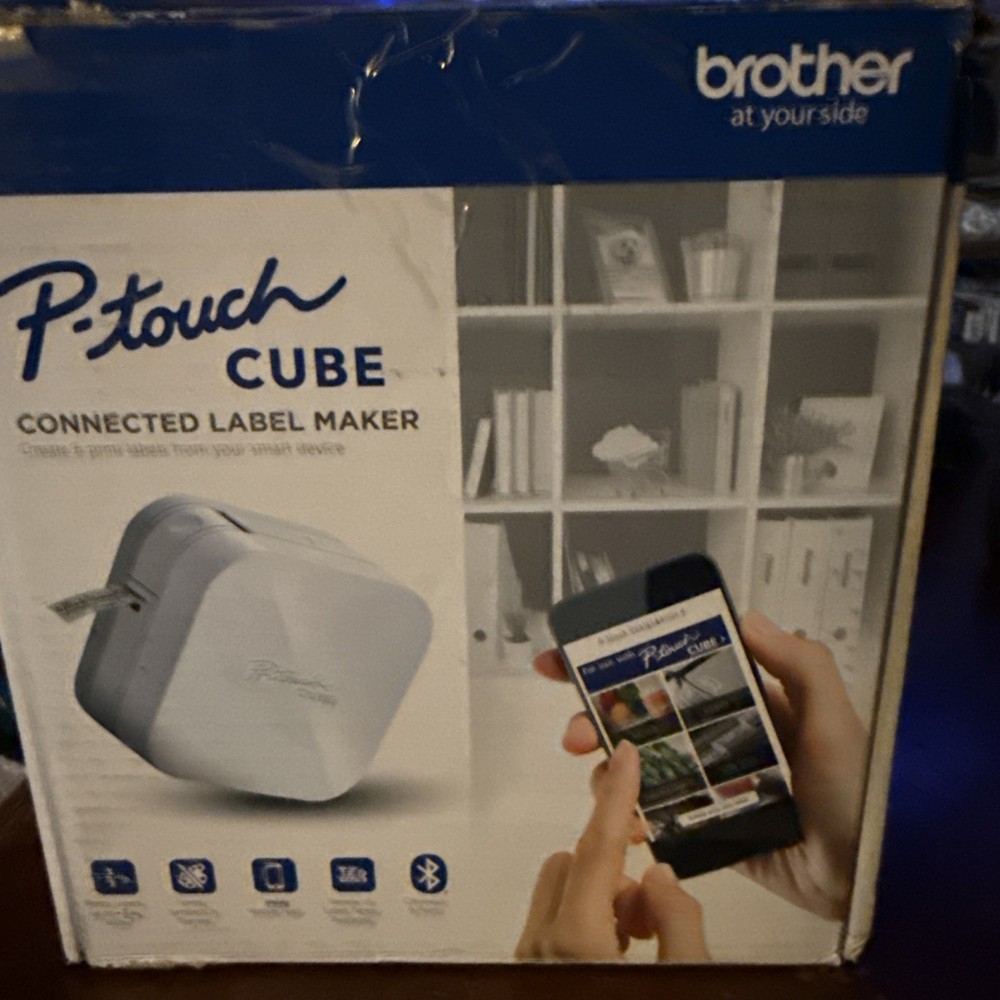 P-touch Cube Connected Label Maker