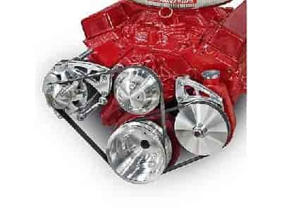 March Performance 22033 Mid Mount Serpentine Conversion Kit