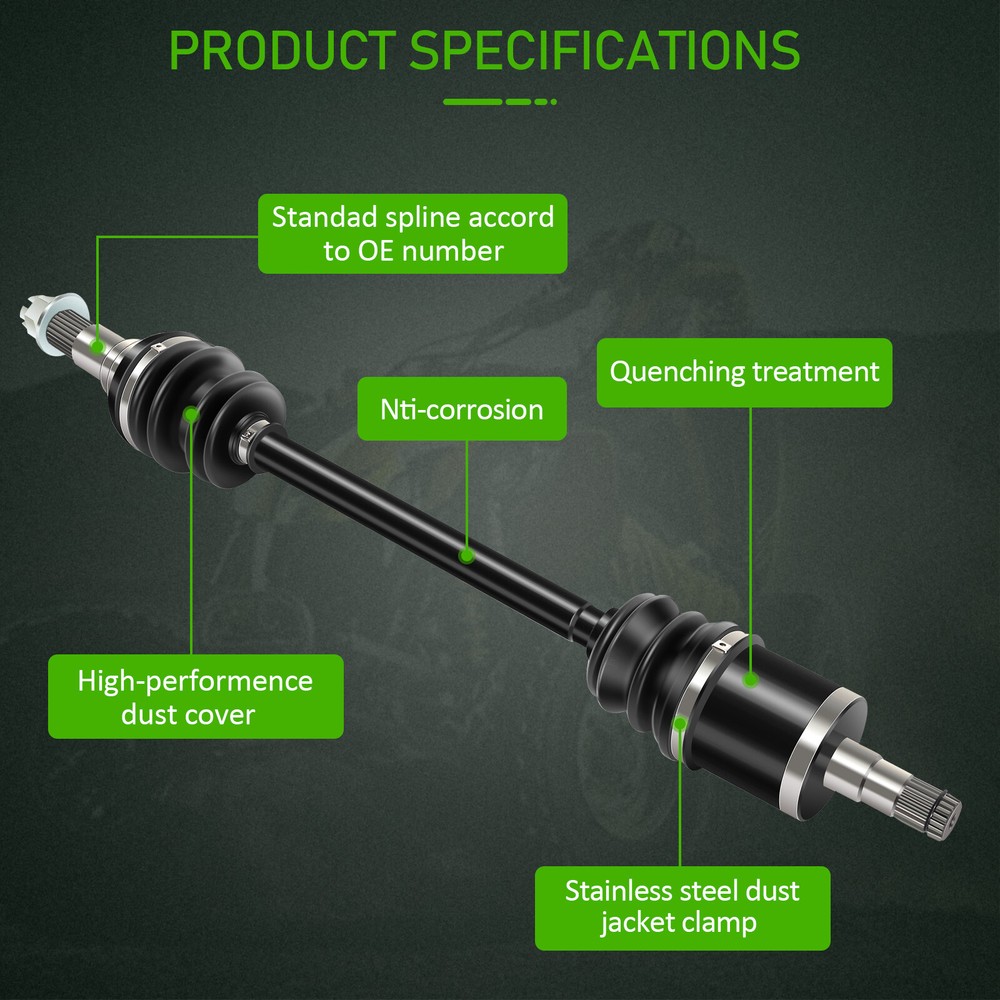 Front Driver Side Fits Can-Am Commander 800R 1000 2011-2016 CV Axle