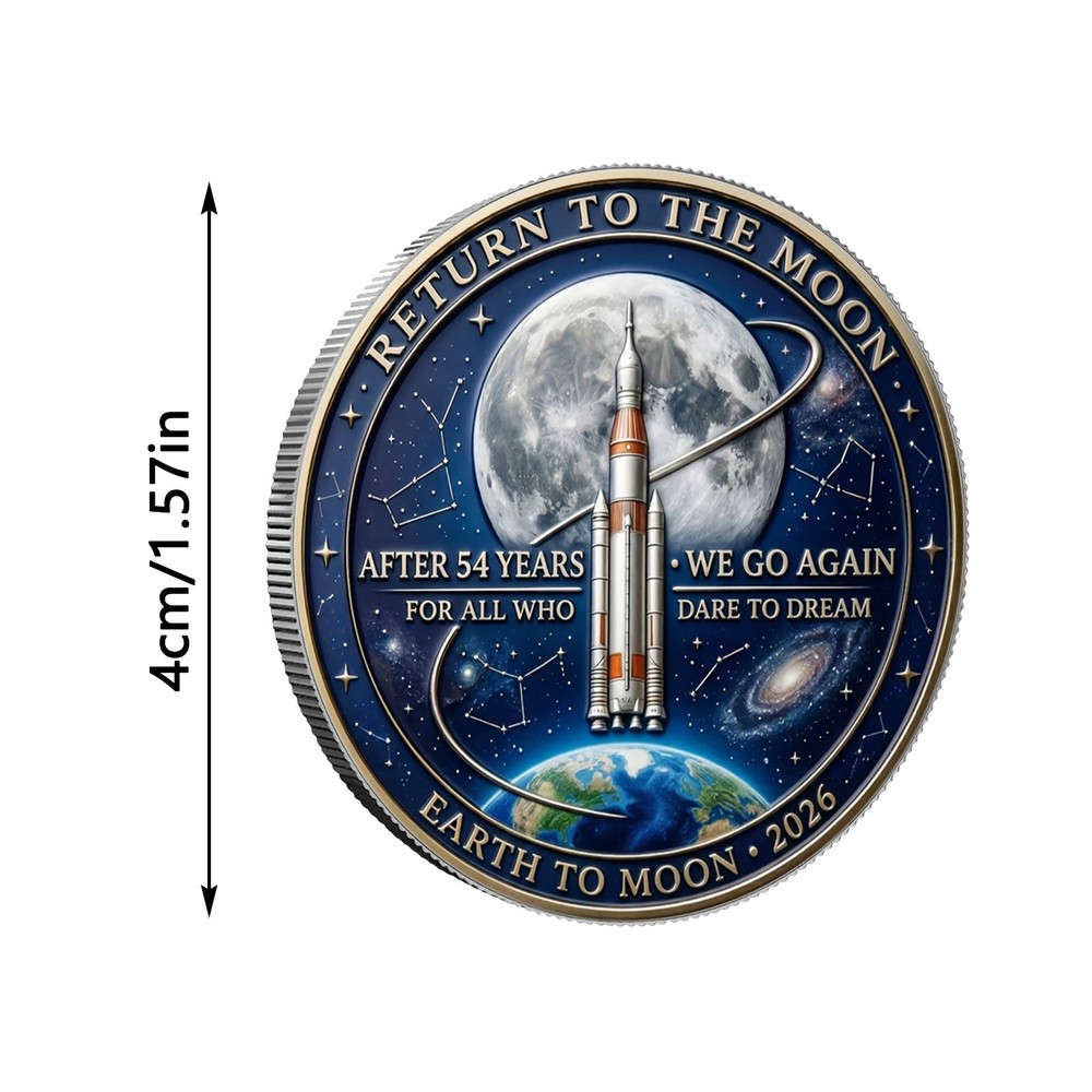 Exquisite 3D Commemorative For Display And Investment Minted Keepsake