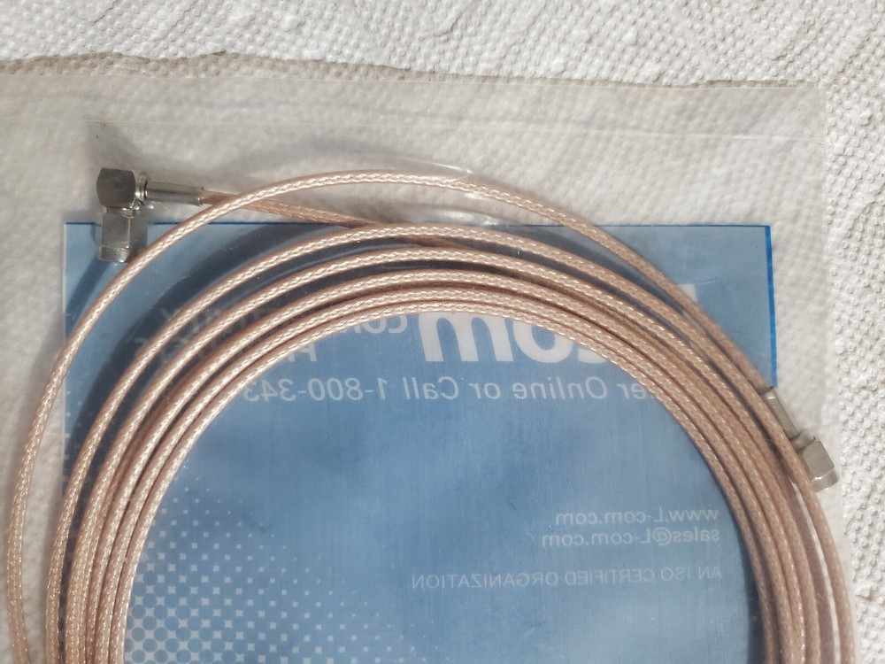 L-Com CCSHR316-10 Coax Cable Assembly