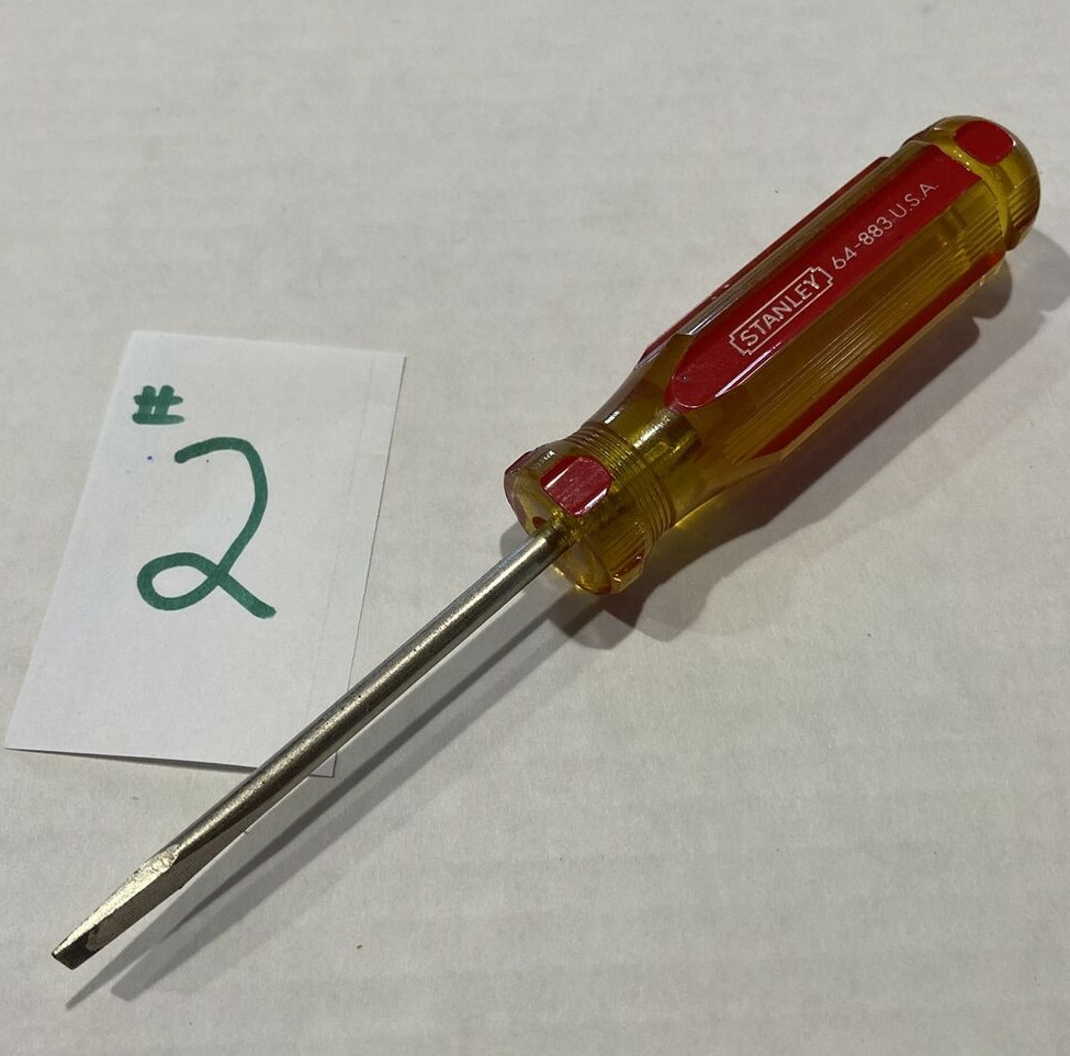 Stanley 64-883 6" Flathead Screwdriver (#2)