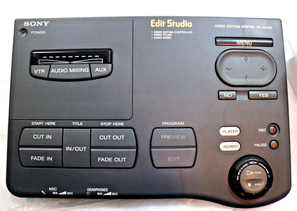 Sony Edit Studio XV-AL100 (NTSC) Video Editing System in Box