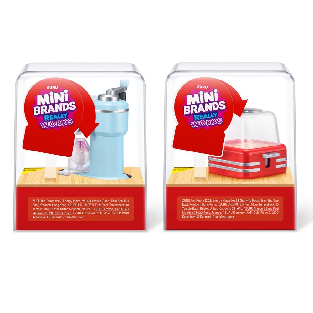 Mini Brands Really Works Magic Cook Kitchen Capsule Series Miniature, 2 Pack