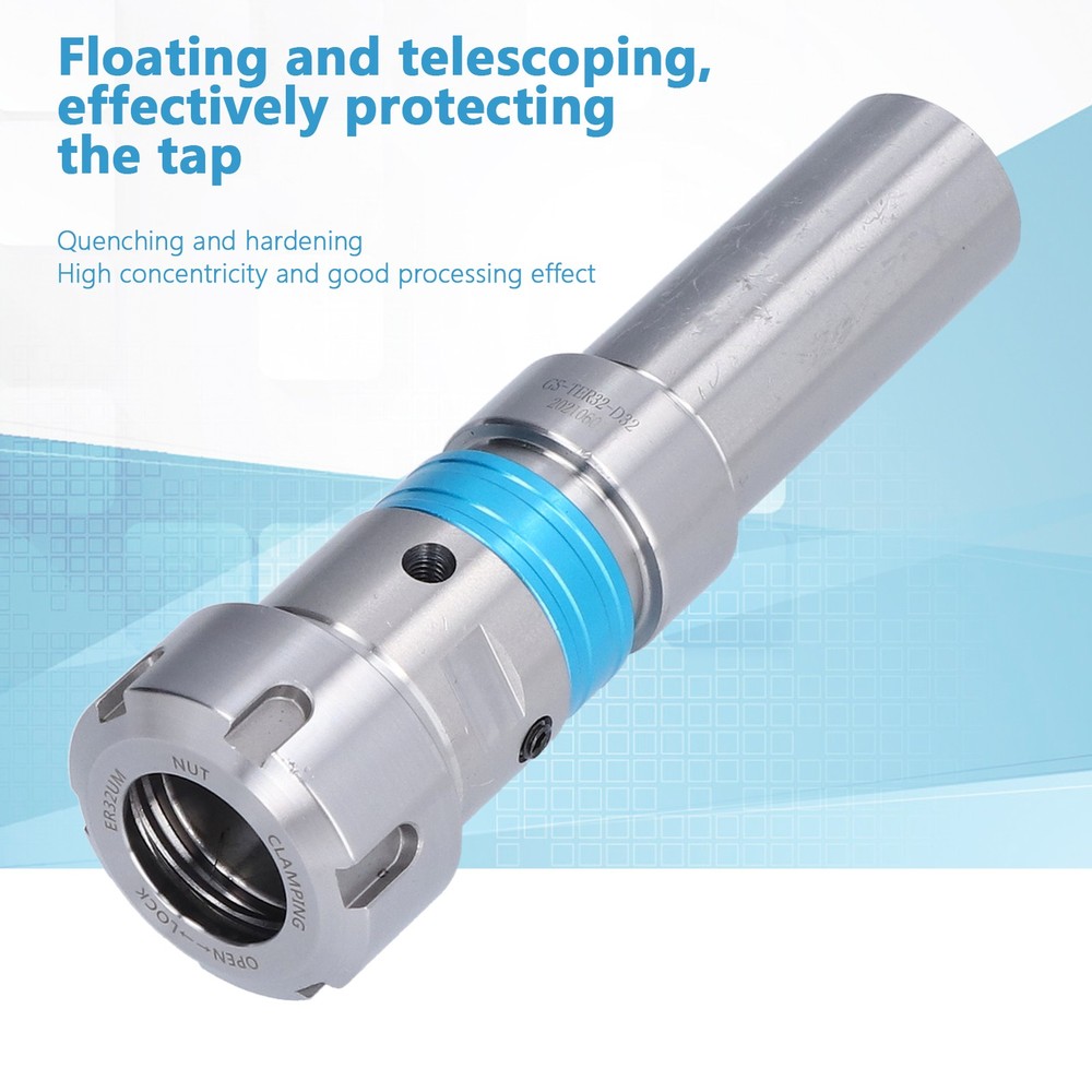 GS-TER32-D32 Floating Tapping Chuck Holder With High Concentricity For Milling