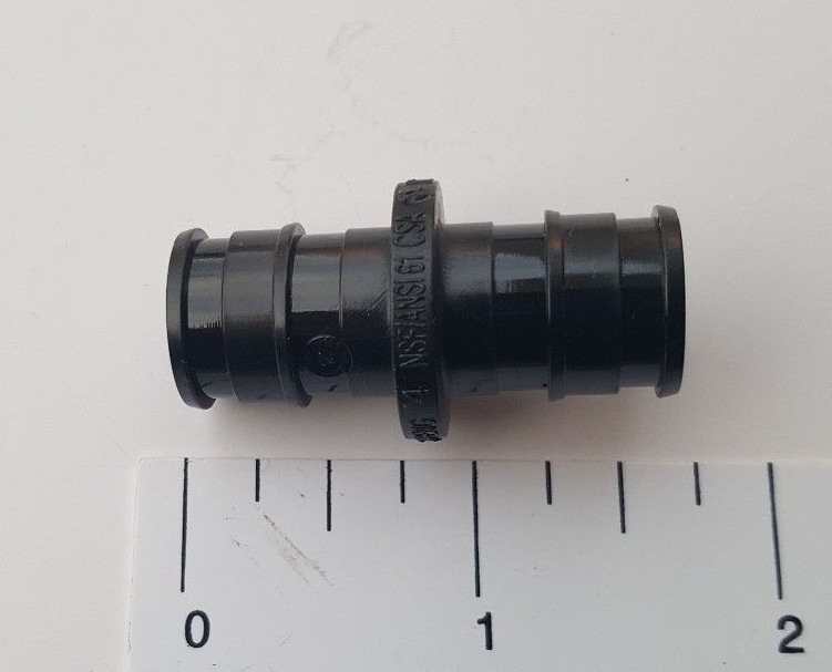 10 Pieces 1/2 Pex A Coupling Poly Alloy Expansion Plastic Coupling 201-5-4=10