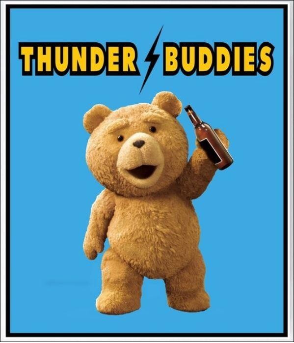 Ted # 10 - 8 x 10 T-shirt iron-on transfer