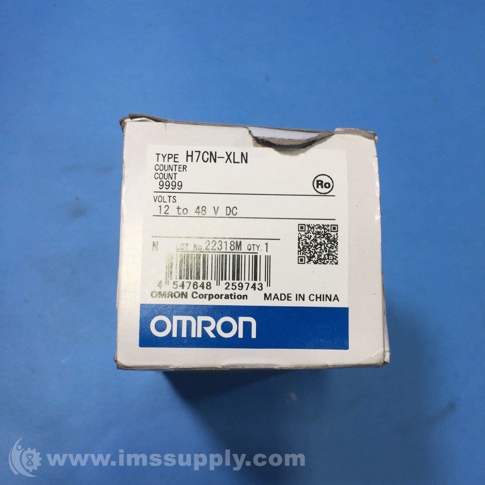 Omron H7CN-XLN DC12-48 Solid State Counter FNOB
