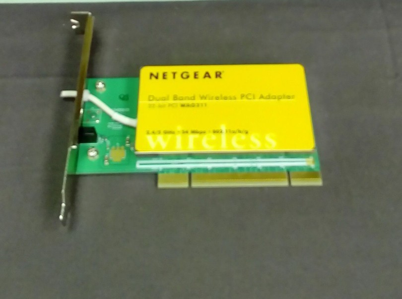 NETGEAR WAG311 Dual Band Wireless PCI Adapter 32.BIT