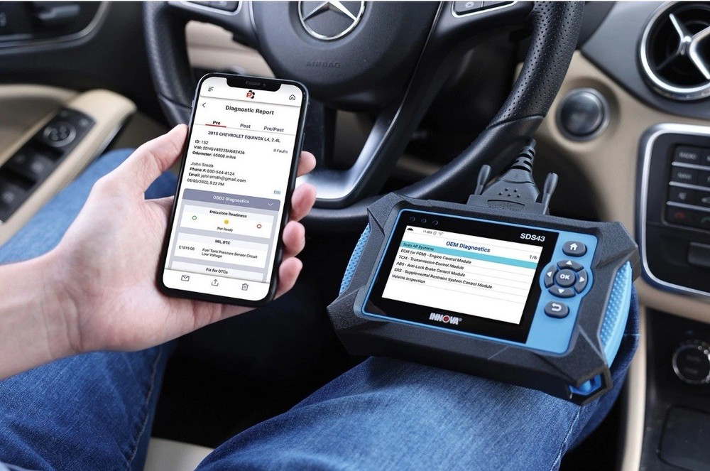 Innova SDS43 Smart Diagnostic Tool OE-Level Diagnostic Tablet Check Engine Scan