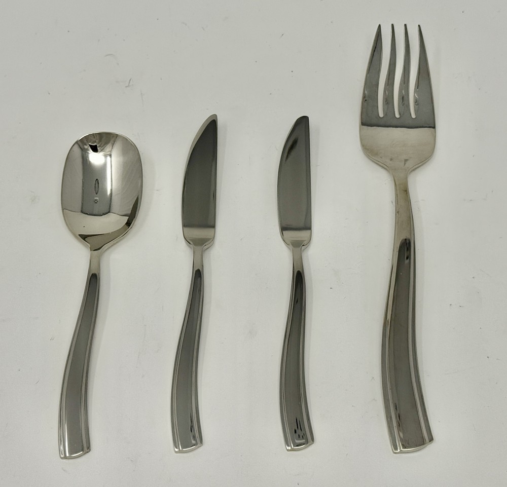 Oneida Griffith 4 Piece Serving Set Quality 18/10 Stainless