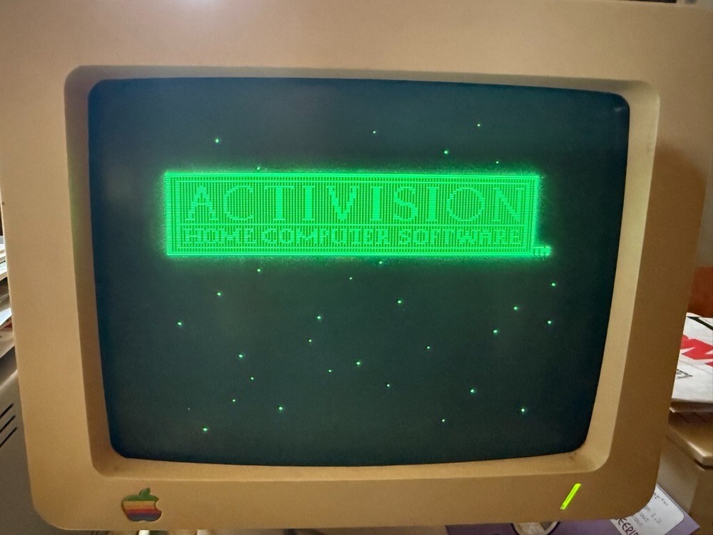 Apple 5.25 Software - BORROWED TIME by Activision - tested on Apple 2c