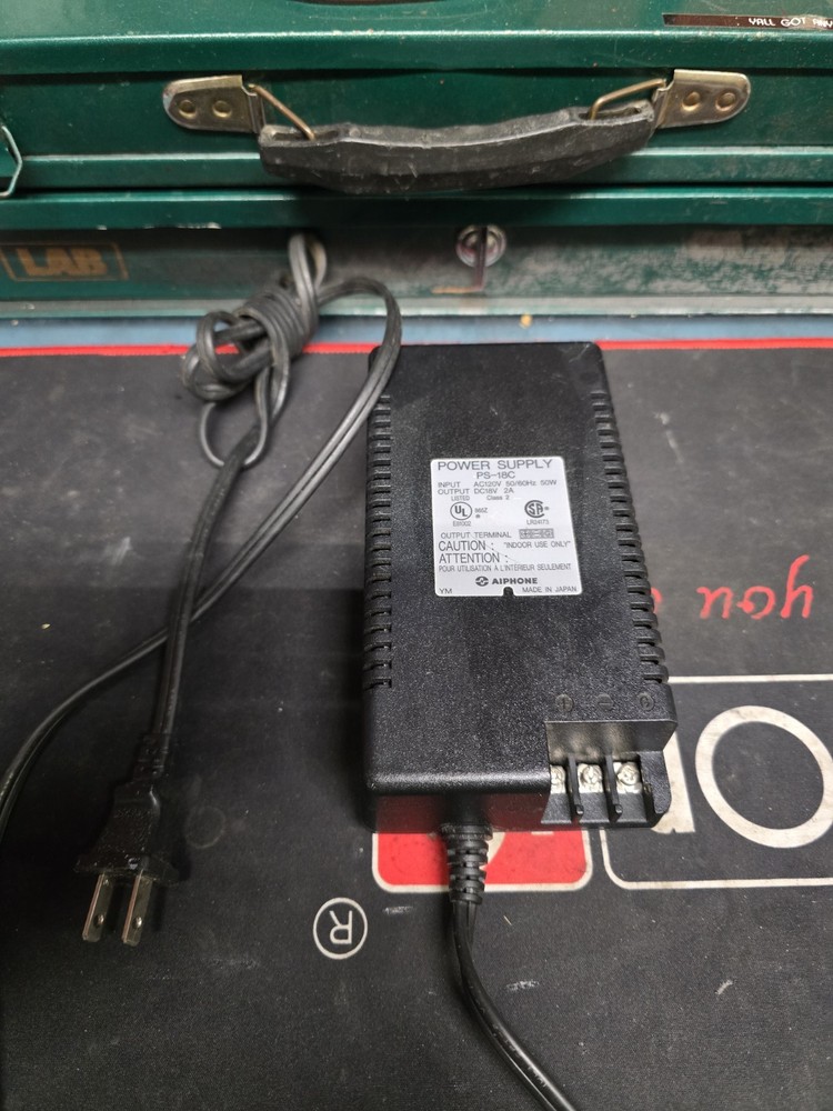 Aiphone PS-18C 18V DC 2A Power Supply