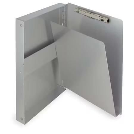 5-2/3" X 9-1/2" Storage Clipboard 3/8", Silver, 10507