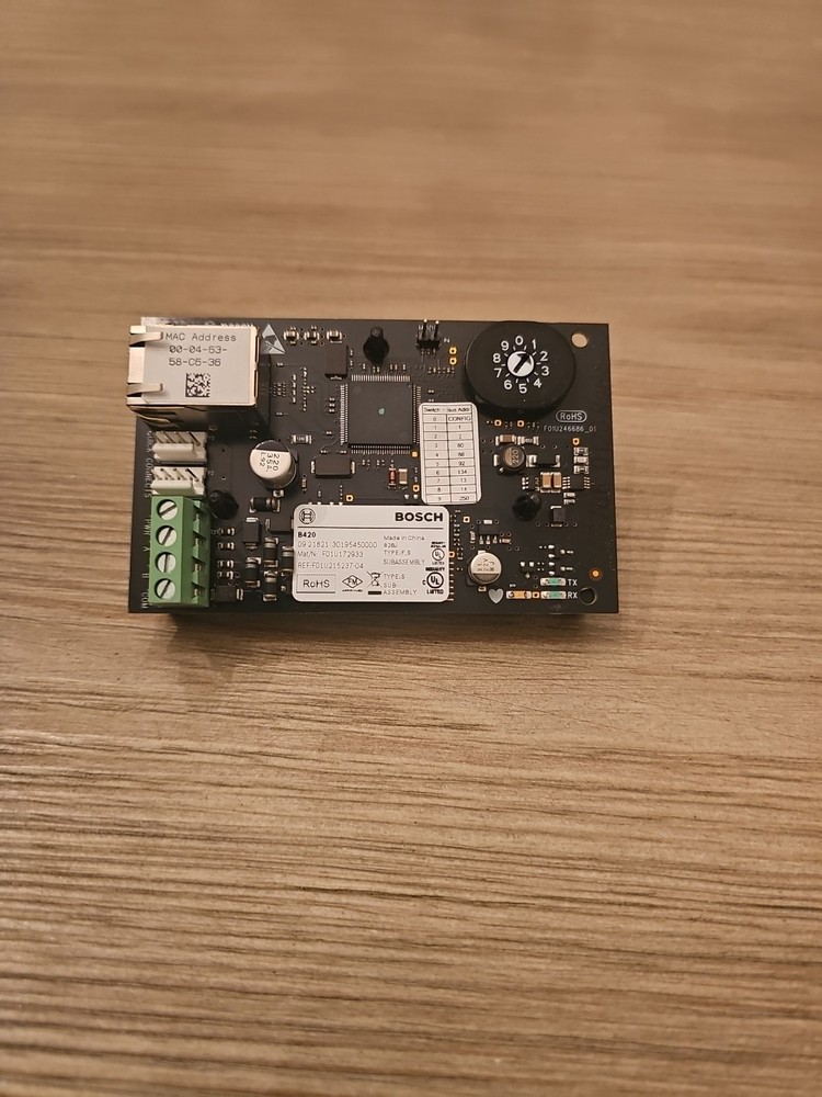 Bosch B420 Network Ethernet Communication Module - Used