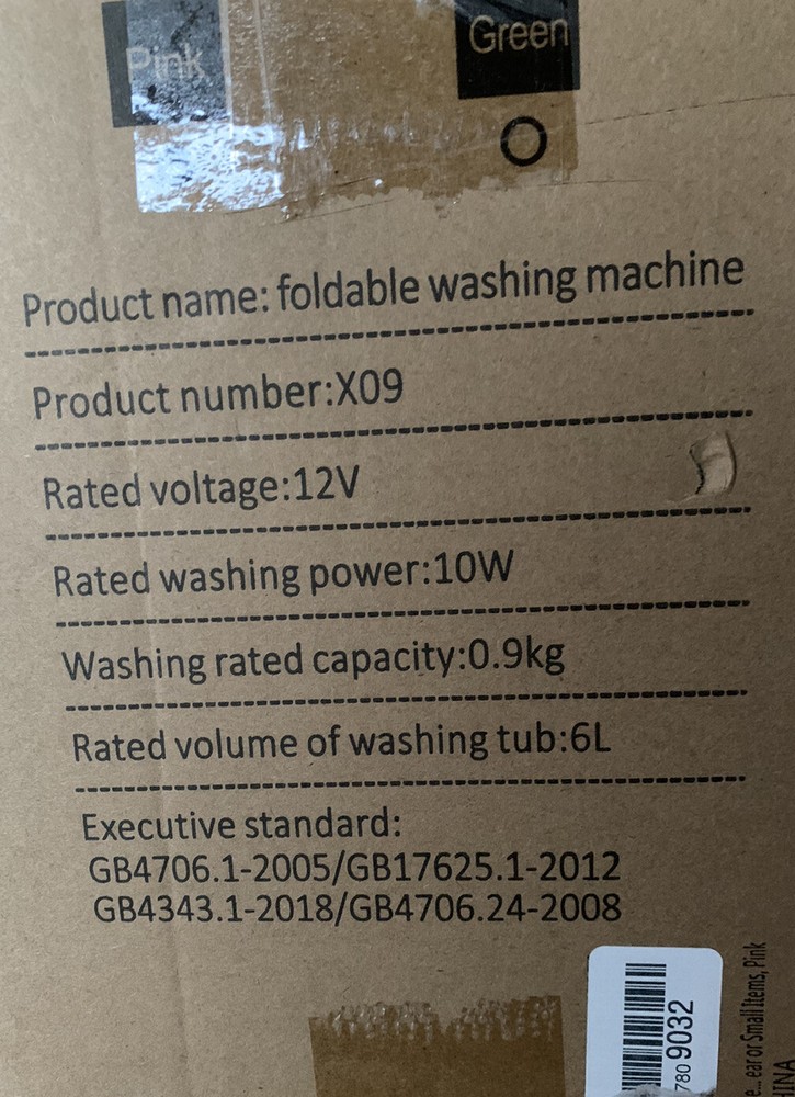 Portable Washing Machine,Foldable Mini Washing Machine,Small Washer