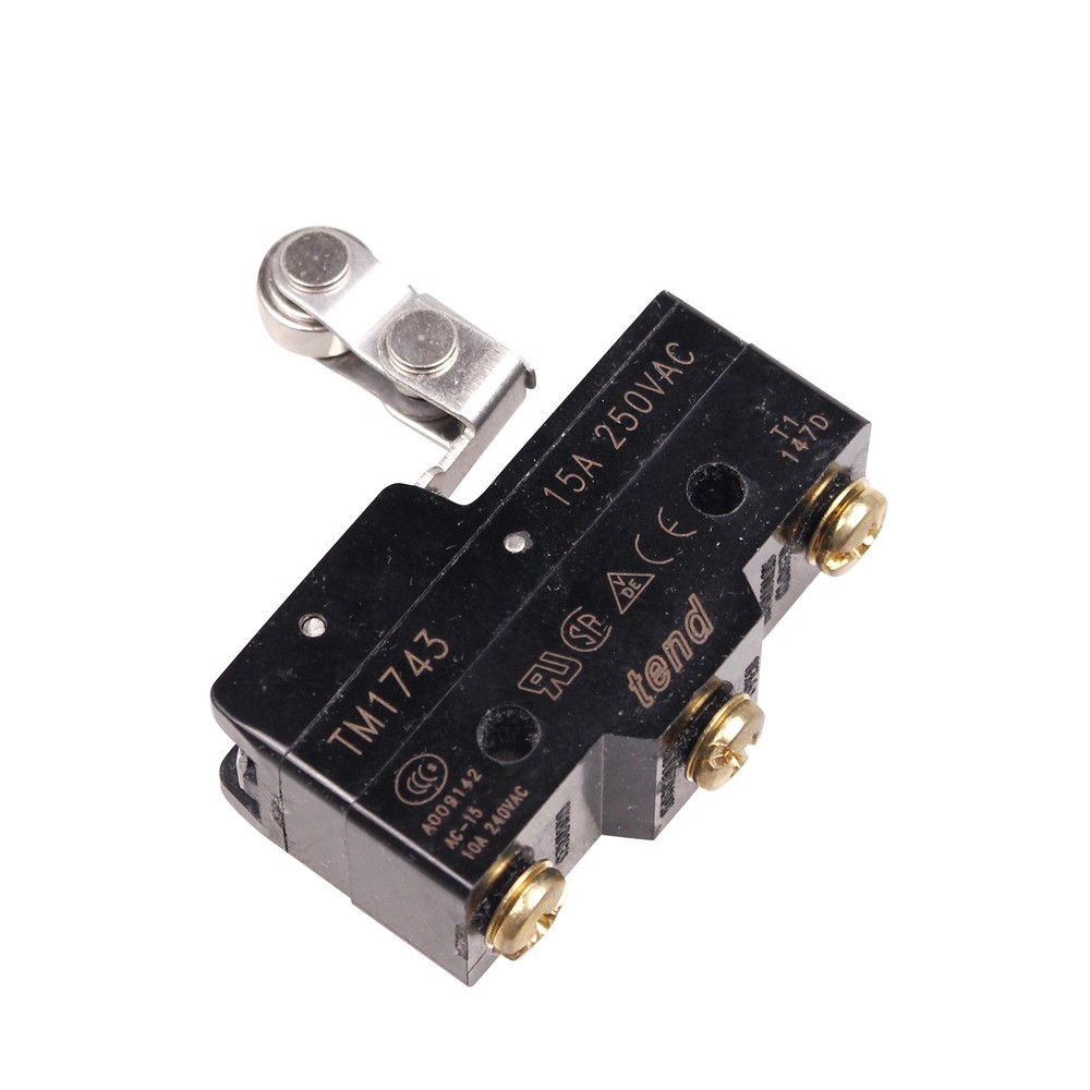 AC380V 15A SPDT Snap Action Adjustable Roller Lever Micro Limit Switch