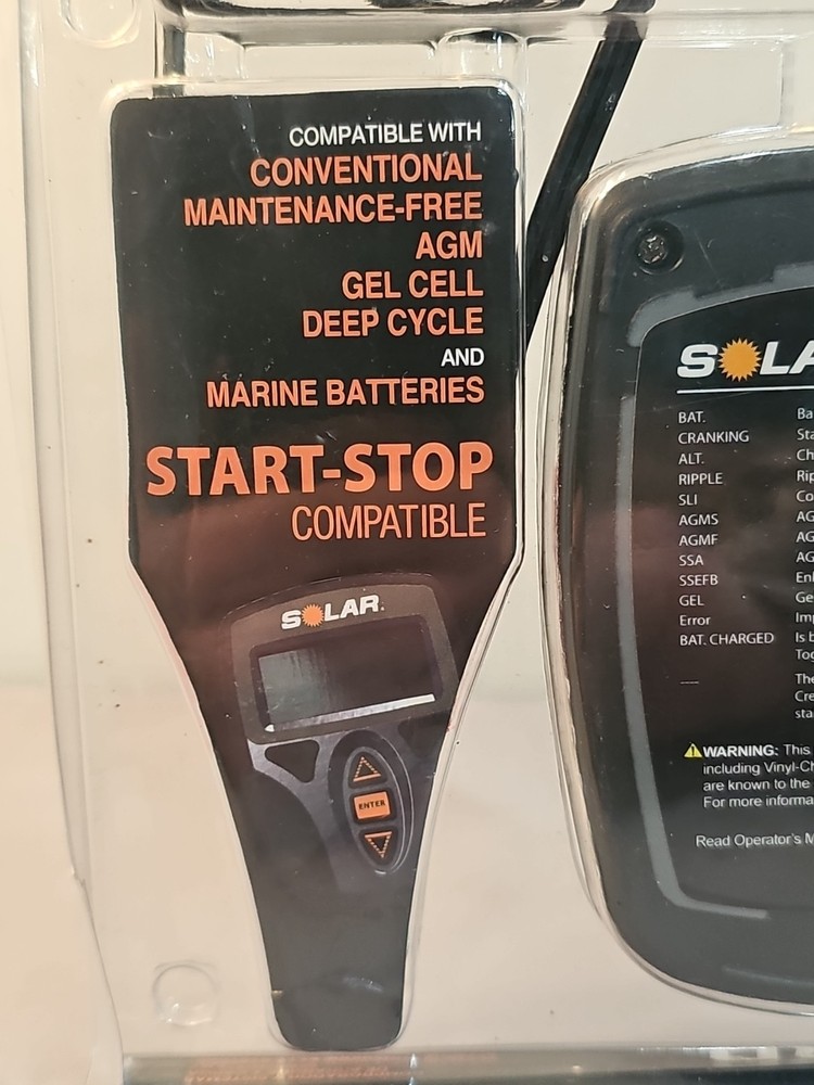 Solar BA9 12V Battery and System Tester