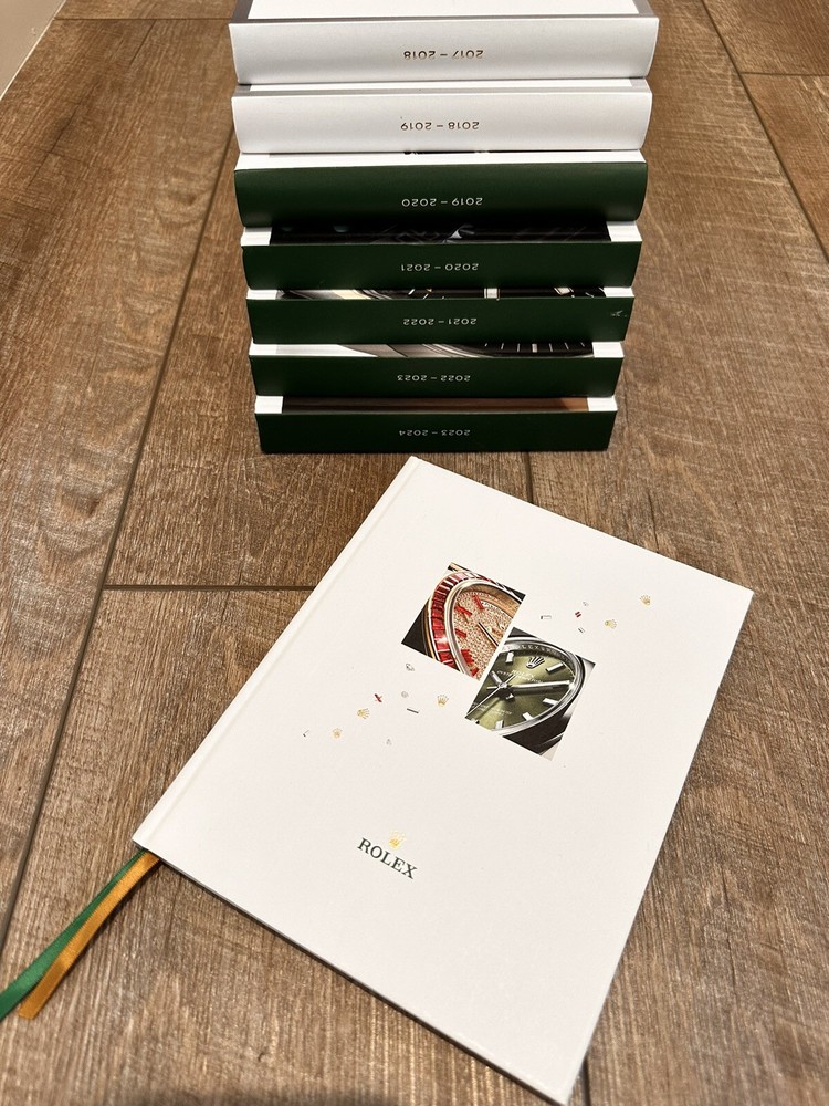 ♛ ROLEX 2017-2024 Catalogue + Booklet Complete Full COLLECTION