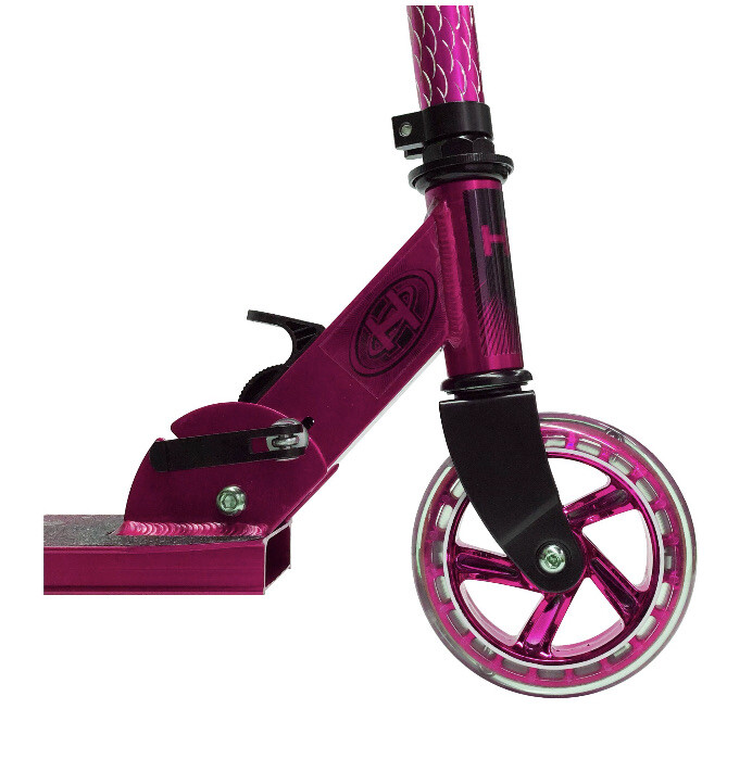 Halo Premium Inline Scooter - Candy Chrome Edition - Pink Foldable Adjustable