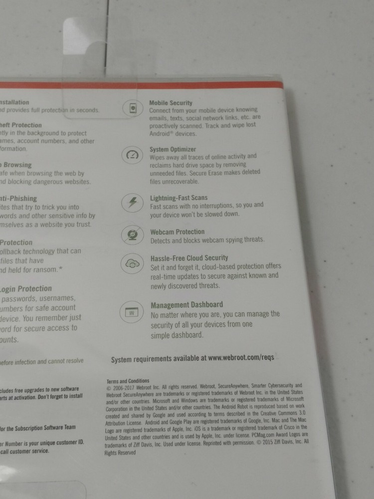 Webroot SecureAnywhere Internet Security - Full Version for Windows & Mac