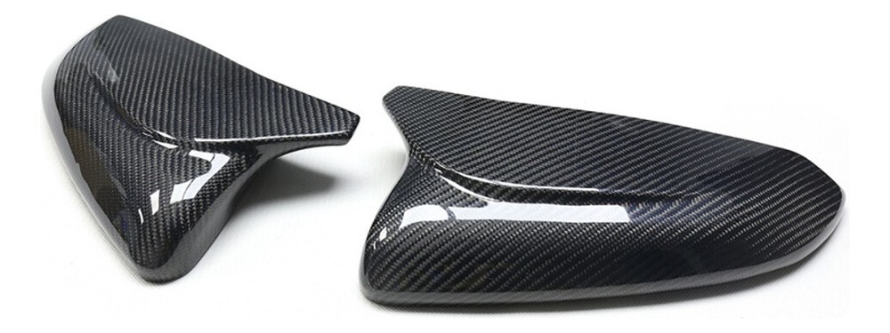 Abs Side Mirror Protector Cover Carbon Fiber Style For Honda