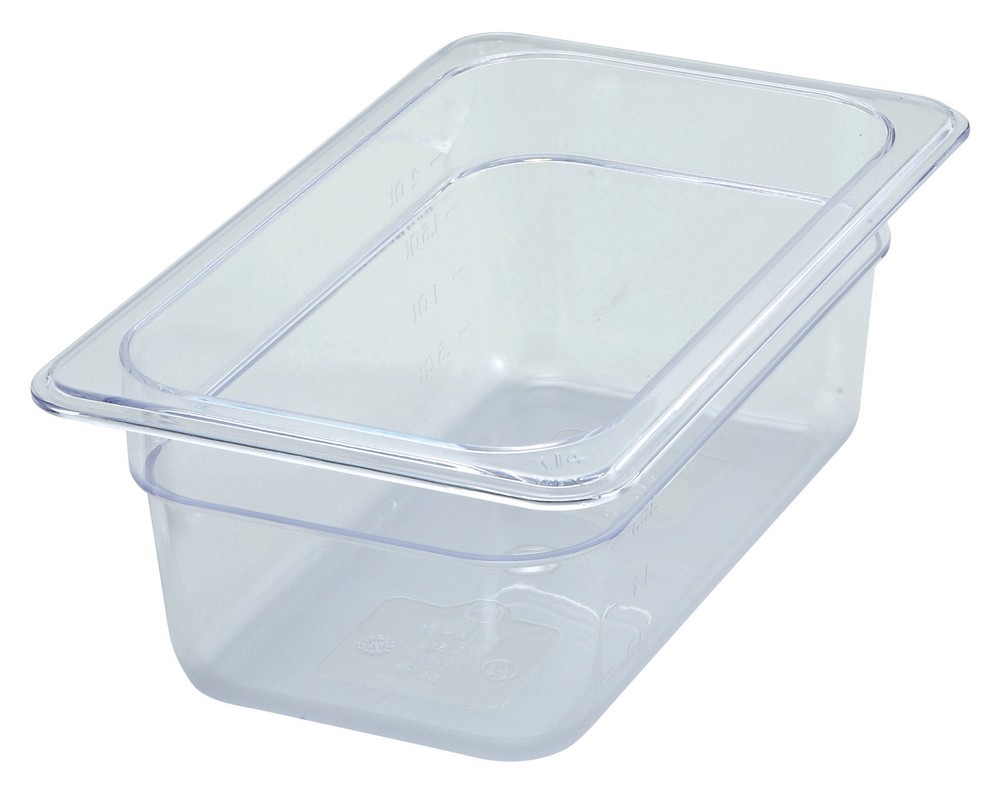 PC Food Pan, 1/4 Size, 4" (12 Each)