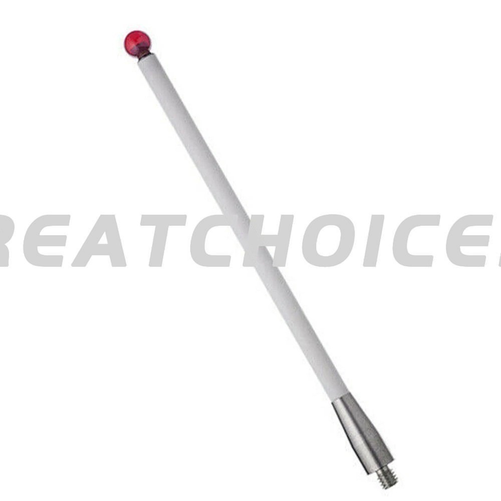 A-5000-3712 6mm Ruby Ball 100mm Ceramic Stem Renishaw CMM Probe Stylus 2PC