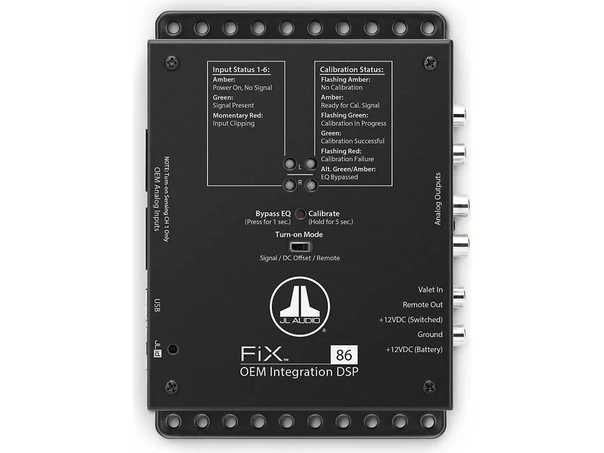 JL Audio FiX 86 OEM Integration Digital Signal Processor w/ Digital EQ FREE SHIP