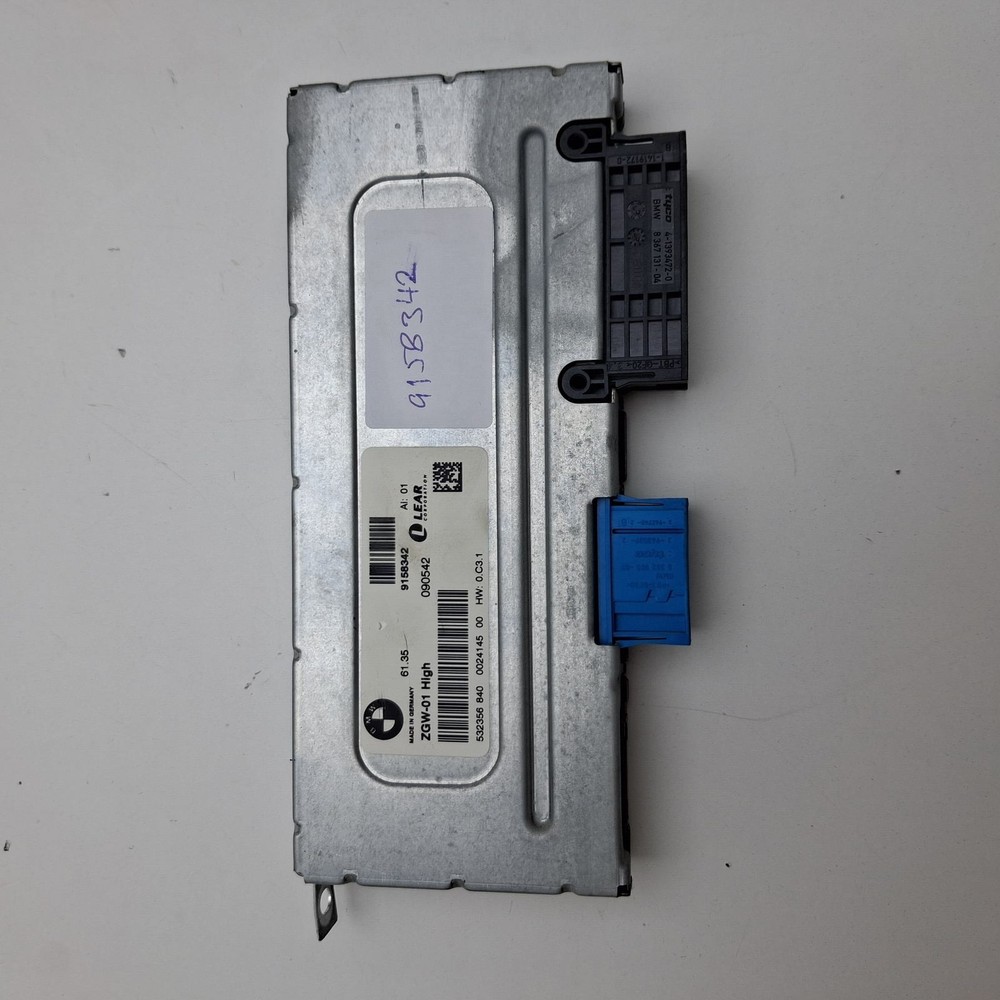 2009-2011 BMW 750i Central Gateway Control Module 9158342
