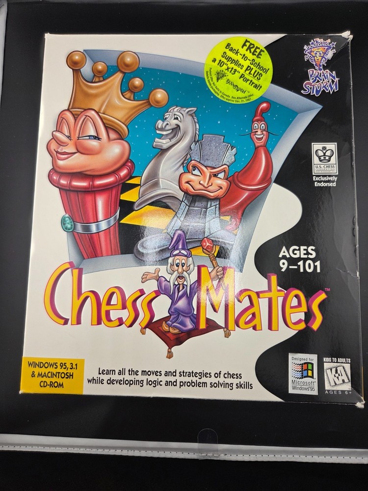 Brainstorm Chess Mates - Ages 9-101 CIB