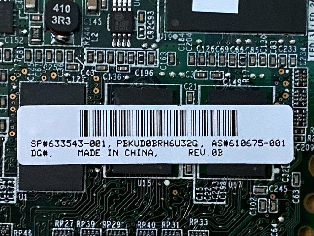 HP 2GB Flash Backed Write Cache Module w/Battery (610675-001 633543-001) Tested
